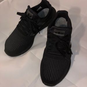 Black Men’s Adidas Running Shoes